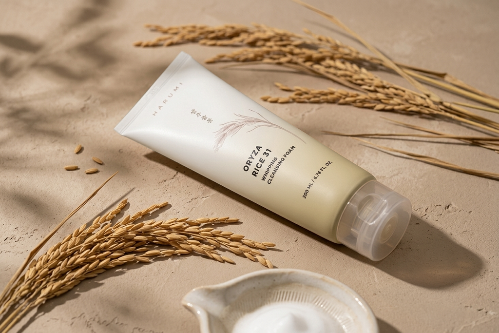 Harumi Oryza Rice 31 Whipping Cleansing Foam - Editorial