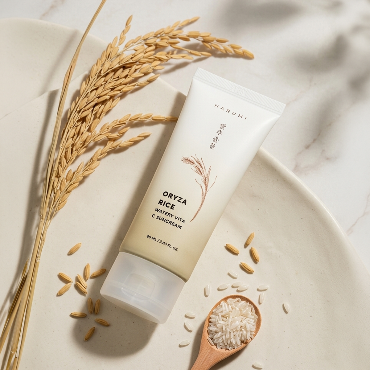 Harumi Oryza Rice Watery Vita C Suncream - Vista 2