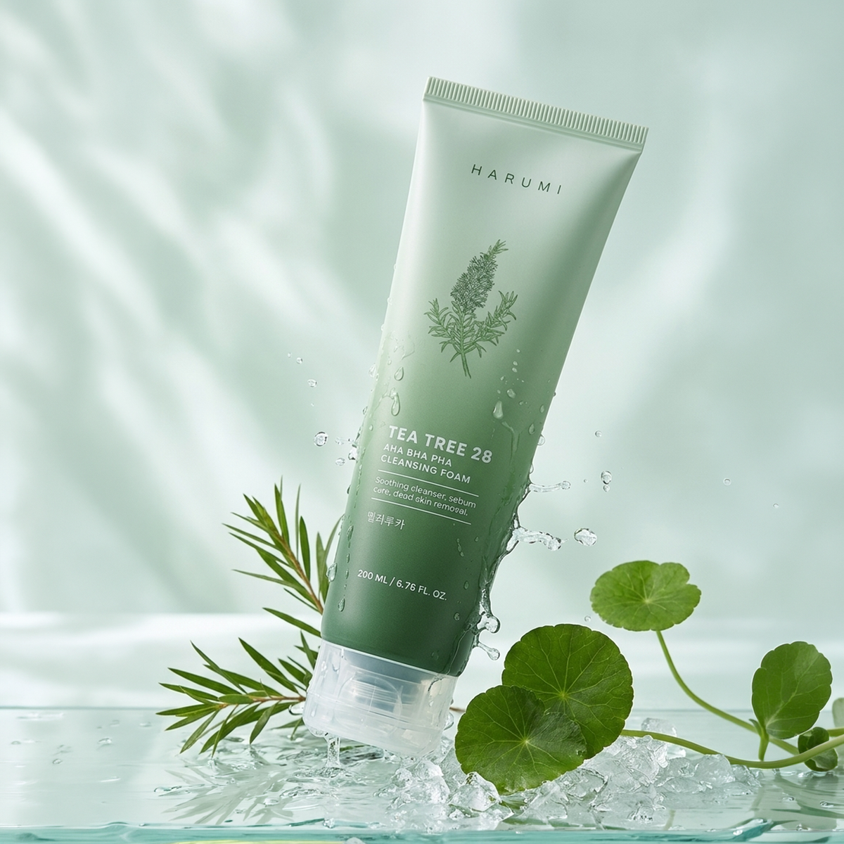 Harumi Tea Tree 28 AHA BHA PHA Cleansing Foam