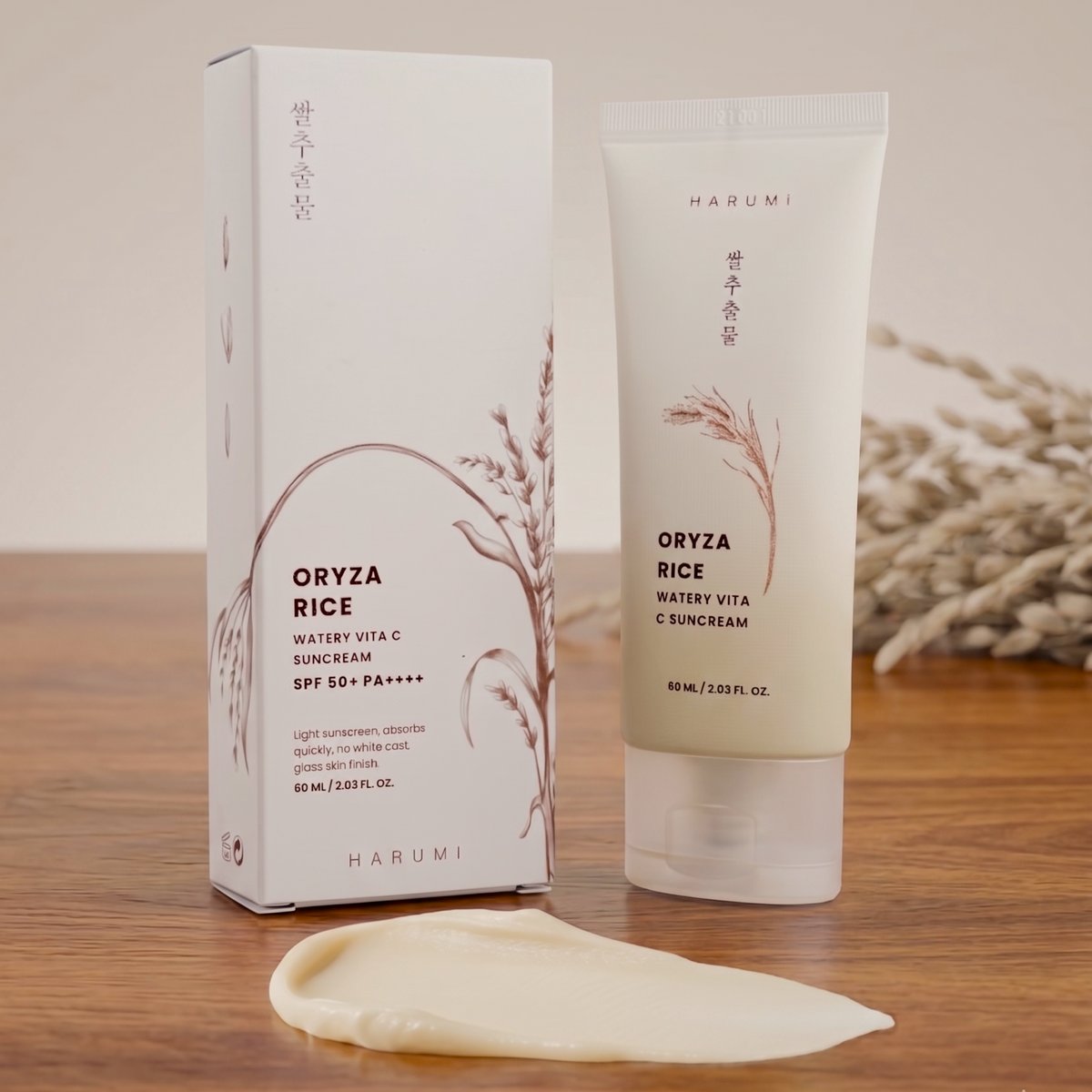 Harumi Oryza Rice Watery Vita C Suncream - Vista 3