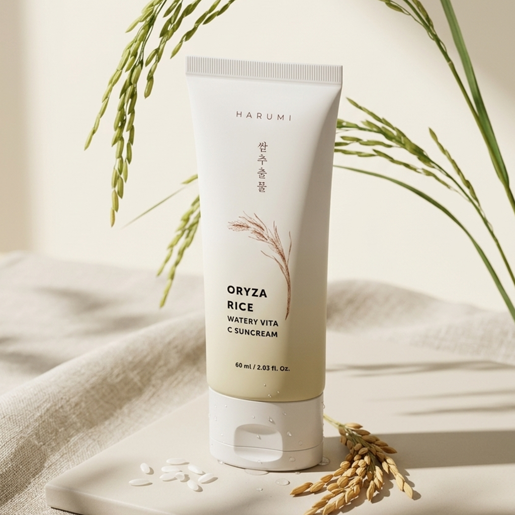 Harumi Oryza Rice Watery Vita C Suncream